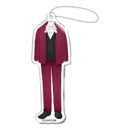 Brelocuri acrilice Ace Attorney Phoenix Miles Edgeworth 6 cm poza produsului