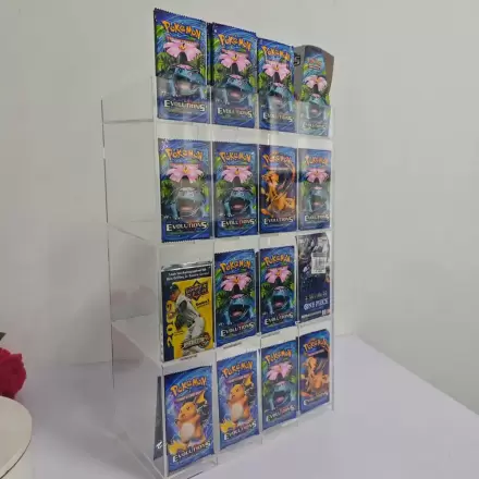 Acryl Display Contor pentru Pachete Booster Trading Card poza produsului