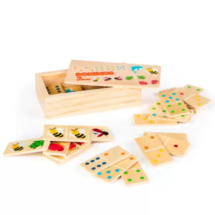 Animals dominoes wood 29 piese poza produsului