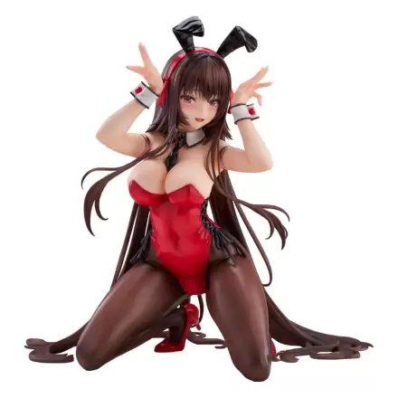 Amakano 2+ PVC Statue 1/4 Yuuhi Kurohime Bunny Suit Ver. 32 cm Statuie din PVC 1/4 poza produsului