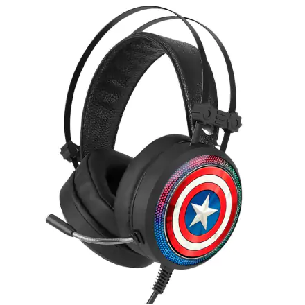Marvel Captain America casti de gaming poza produsului