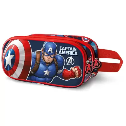 Marvel Captain America Patriot 3D etui dublu pentru creioane termékfotója