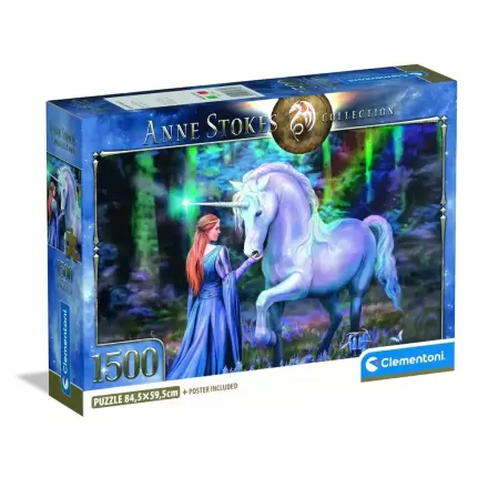 Anne Stokes Bluebell Wood puzzle 1500 piese termékfotója