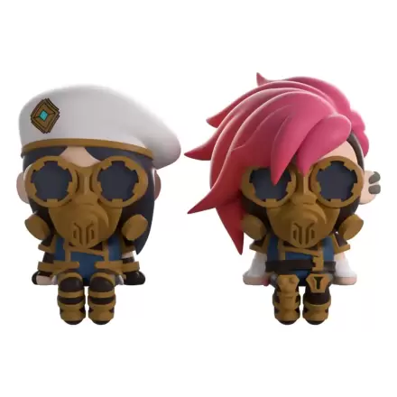 Set de 2 figurine de vinil Arcane Caitlyn & Vi Taskforce 7 cm poza produsului