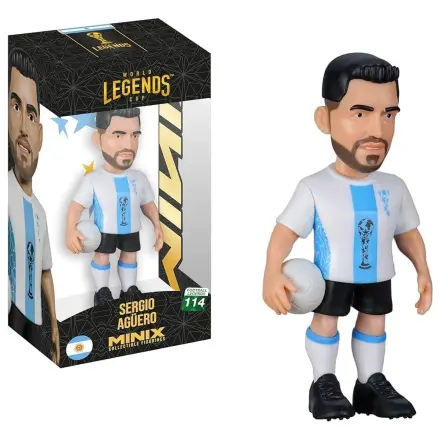 ARGENTINA Agüero Figura Minix World Legends Cup 12cm poza produsului