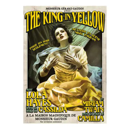 Arkham Horror Print artistic The King In Yellow Limited Edition 42 x 30 cm poza produsului