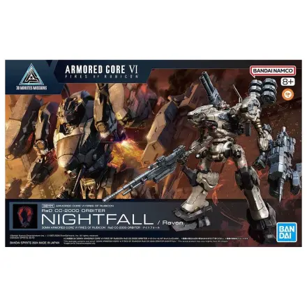 Armored Core VI Fires of Rubicon RAD CC-2000 Orbiter Nightfall Model Kit 30MM poza produsului