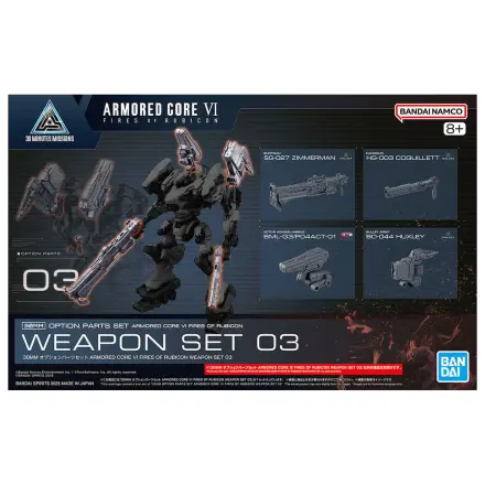 Armored Core VI Fires of Rubicon Weapon 03 Set de piese Opționale pentru Model Kit 30MM poza produsului