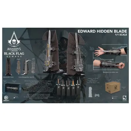 Assassin's Creed Replica 1/1 Edward Hidden Blade poza produsului
