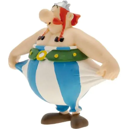 Figurină Asterix Obelix ținându-și pantalonii 8 cm termékfotója