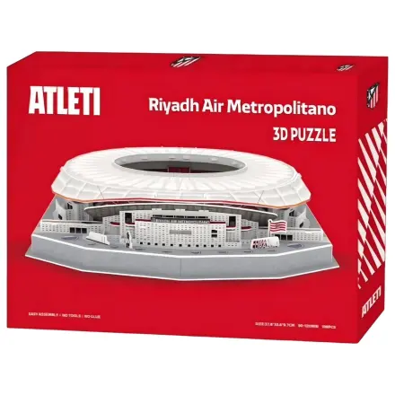 Atletico de Madrid Riyadh Metropolitano puzzle Stadion 3D poza produsului