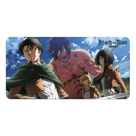 Attack on Titan Mousepad XXL Eren, Mikasa, Armin, Levi poza produsului