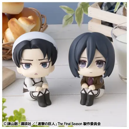 Attack on Titan Look Up statuete PVC Levi Cleaning up Ver. & Mikasa Ackerman (cu cadou) 11 cm poza produsului