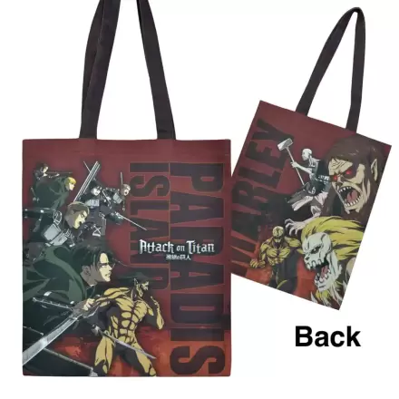 Geantă tote Attack on Titan Insula Paradis vs Marley termékfotója