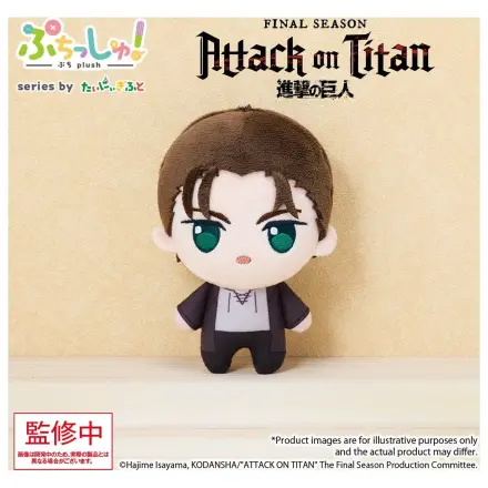 Attack on Titan Puchish! Figurina de plus Eren Yeager Vol. 1 12 cm poza produsului