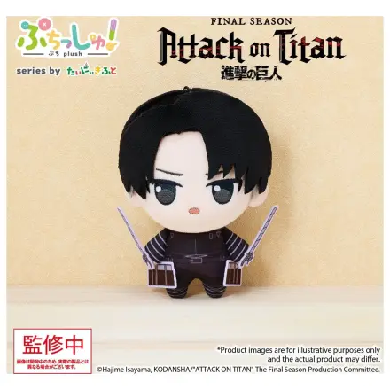 Attack on Titan Puchish! figurina de plus Levi Ackerman Vol. 1 12 cm poza produsului