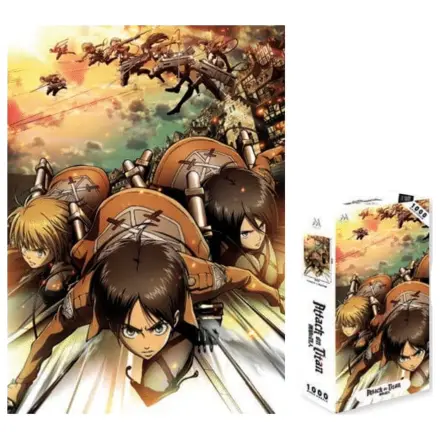 Attack on Titan puzzle (1000 piese) poza produsului