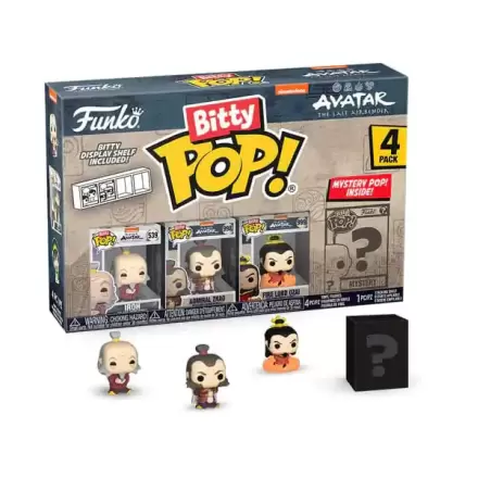 Avatar The Last Airbender Bitty Funko POP! Figurina de vinil 4-Pack Iroh 2,5 cm termékfotója