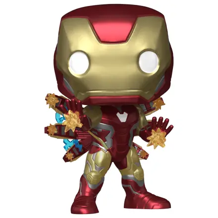 Avengers: Endgame Funko POP! Plus figurina de vinil Iron Man Beams (GW) 9 cm poza produsului