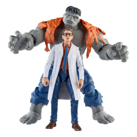 Avengers Marvel Legends Figurine de acțiune Gray Hulk & Dr. Bruce Banner 15 cm termékfotója