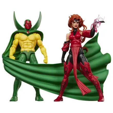 Avengers Marvel Legends Figurina de actiune 2-Pack Vision & Scarlet Witch 15 cm poza produsului