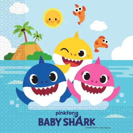 Servetele Baby Shark 20 buc poza produsului