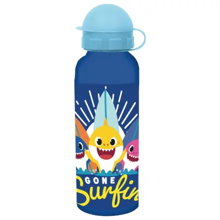 Baby Shark Wave Sticla de apa din aluminiu cu capac de baut 520 ml poza produsului