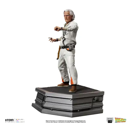 Back to the Future Art Scale Statuie 1/10 Doc Brown 22 cm poza produsului