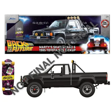 Back to the Future Mașină Diecast la scară 1:24 Skateboardul lui Marty Toyota 1985 poza produsului