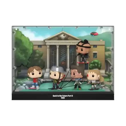 Back To The Future Funko POP Moments Deluxe Figurine Vinil Set 5 Hoverboard poza produsului