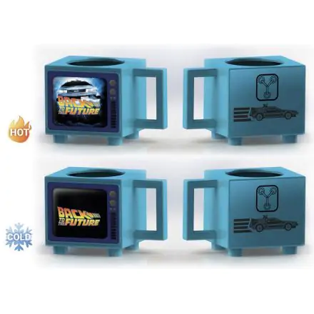 Back To The Future Heat Change Mug Flux Capacitor poza produsului