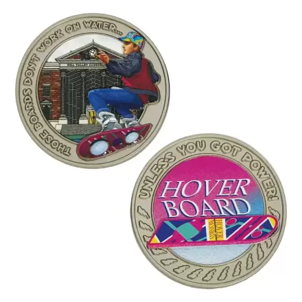 Back To The Future Moneda de Colectie Hoverboard Editie Limitatä poza produsului