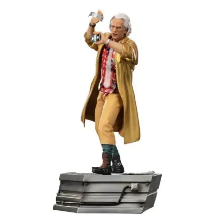 Back to the Future II Art Scale Statuie 1/10 Doc Brown 25 cm poza produsului