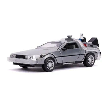 Back to the Future II Hollywood Rides Model Diecast 1/24 Mașină a Timpului DeLorean termékfotója