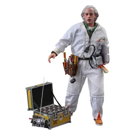 Back To The Future Movie Masterpiece Figurina de actiune 1/6 Doc Brown (Deluxe Version) 30 cm poza produsului
