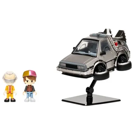 Back to the Future Part II Q-Village Vehicle cu minifigurine Time Machine Part 2 poza produsului