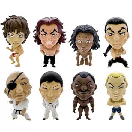 Baki Hanma 16d Figurina colecționabilă Colecție Figurine PVC Set de 8 Baki Hanma 6 cm poza produsului