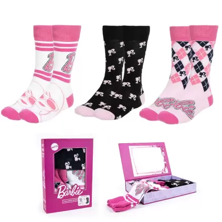 Barbie pachet 3 perechi șosete adult poza produsului