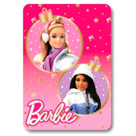 Barbie Christmas patura polar poza produsului