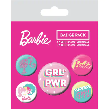 Barbie Pin-Back Butoane set de 5 Girl Power termékfotója