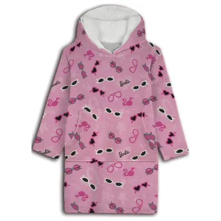 Barbie Glasses Adult Wearable Plush Fleece Patura Tip Poncho poza produsului