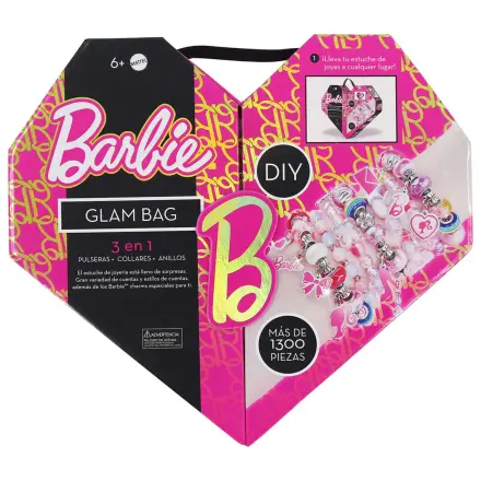 Barbie heart jewellery box set poza produsului
