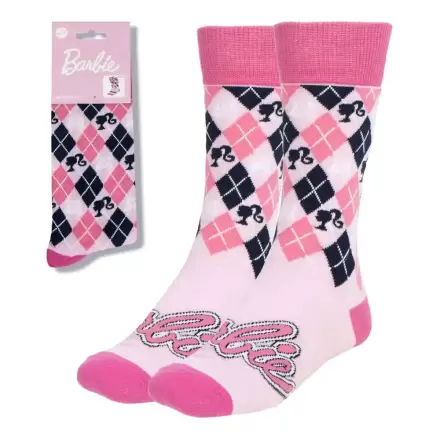 Șosete Barbie Logo Pink 36-43 poza produsului