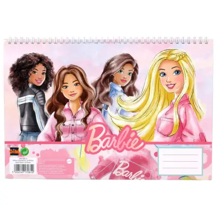 Barbie Paints A/4 Spiral Sketchbook, 30 coli poza produsului