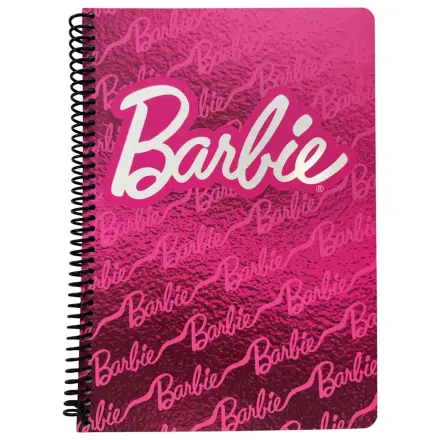 Caiet spiralat Barbie Pink B/5 cu liniuțe, 70 de foi poza produsului