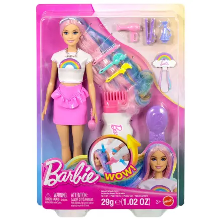 Barbie Rainbow Shimmer Hair papusa poza produsului