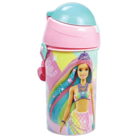 Barbie Sparkle sticla de plastic cu pai cu carlig 500 ml poza produsului