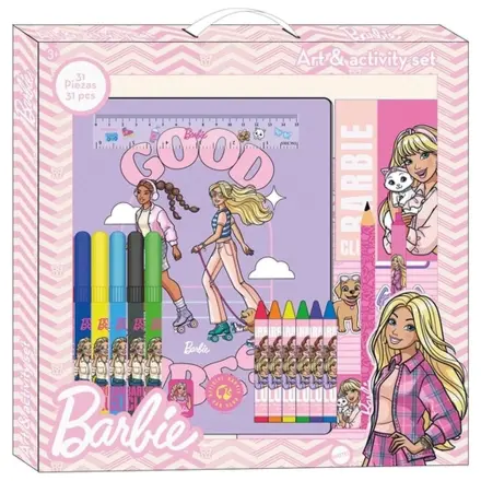 Barbie Set de activitati 31 de piese poza produsului