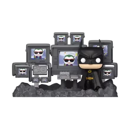 Batman 85th Anniversary Funko POP Moments Deluxe Figurine Vinil Batman în Batcave 9 cm termékfotója