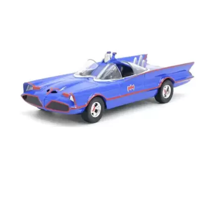 Batman Classic TV Series Model Diecast 1/32 1966 Classic Batmobile Cartoon Ver. poza produsului